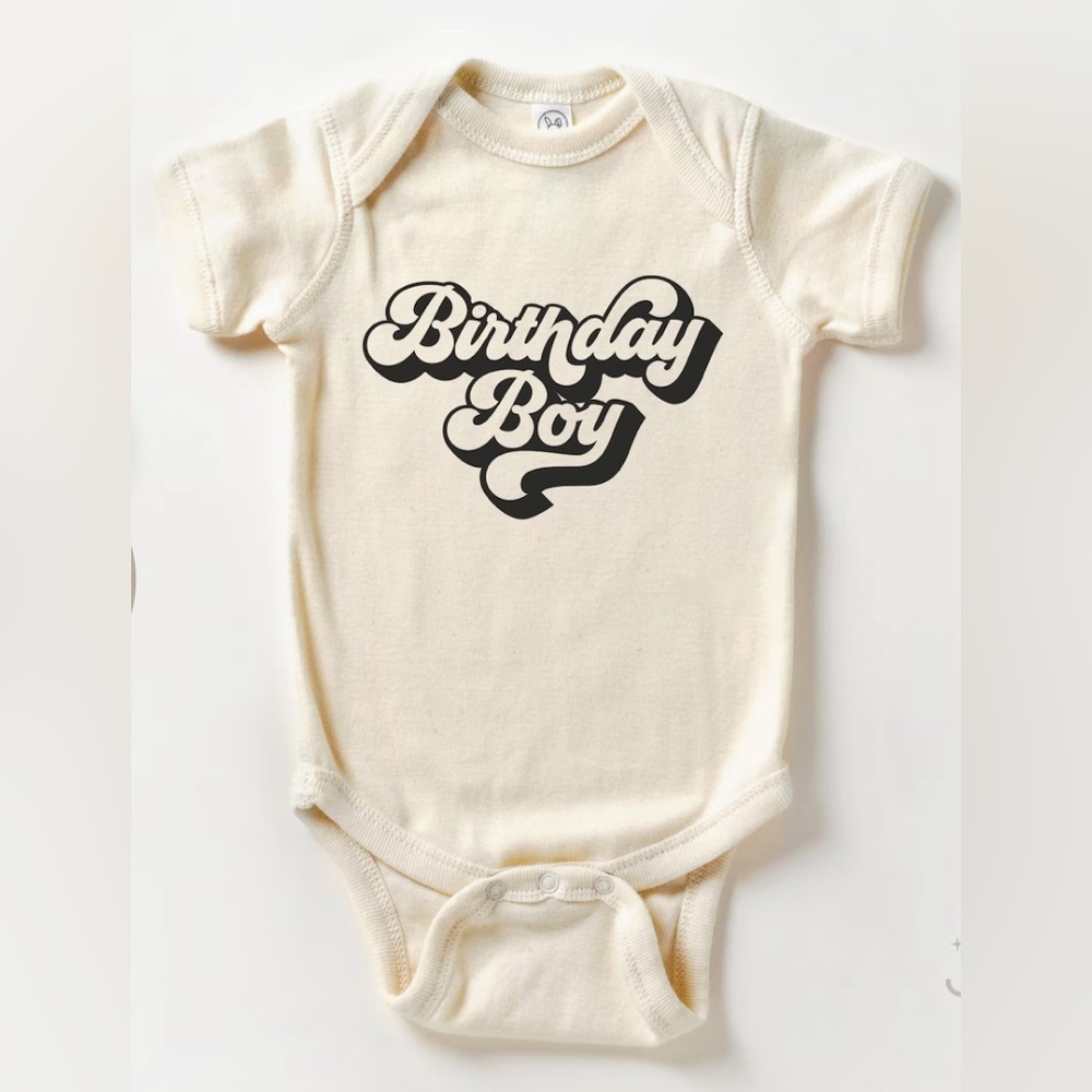 Birthday Boy Onesie